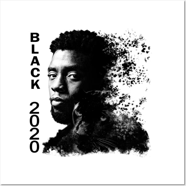 Chadwick Boseman Wall Art by AndreyG